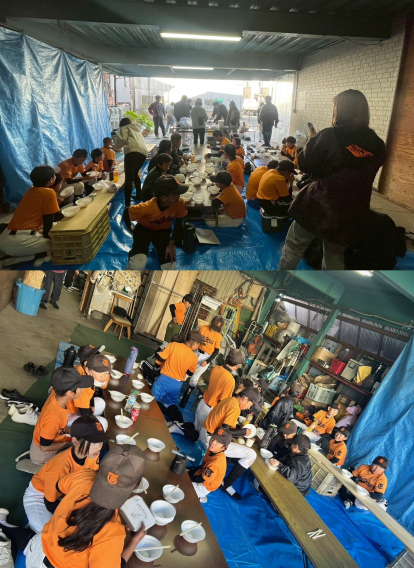 総監督のお店でバーベキュー