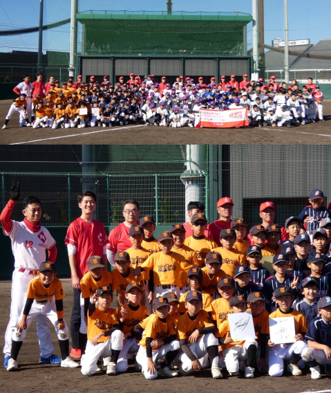 ニッセイ野球教室（日本生命スタジアム）